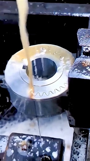 歯車ディスクのワイヤーカット工程 - 良い工具と機械で作業がずっと楽になります