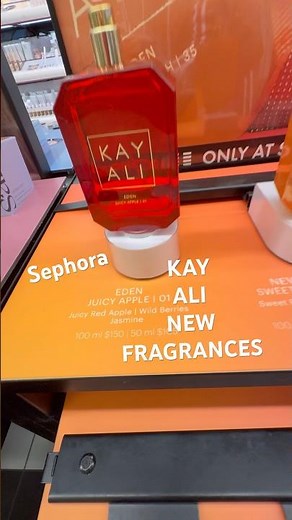 KAY ALI NEW EDEN JUICY APPLE SWEET PEACH & MORE SEPHORA PERFUME #kayali #kayaliperfume #sephorafaves