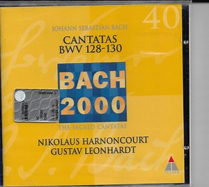 Bach, Nikolaus Harnoncourt, Gustav Leonhardt - Cantatas, BWV 128-130