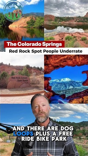 The Colorado Springs Red Rock Spot People Underrate #shorts