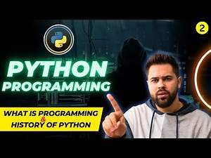 What is Programming & History of Python in Hindi 🐍