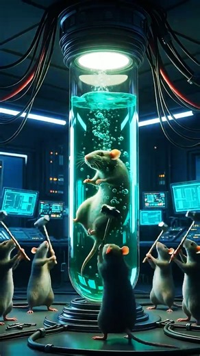 🐭 Rat Rescue Mission! Brave Rats Break the Tube to Save Their Trapped Friend! 💪🎉