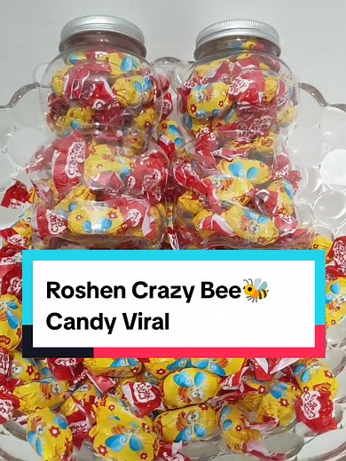 Roshen Crazy Bee Candy Viral #crazybee #candy #jelly #gummy #mukbang #snack #gulagula