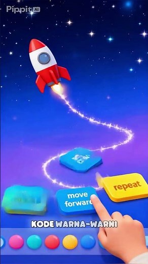 🚀 Misi Astronot ke Luar Angkasa! 🌌 Bikin Animasi Keren di Scratch Junior!