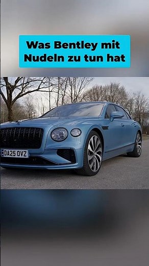Bentley Flying Spur: Luxus & Handwerkskunst erklärt #shorts