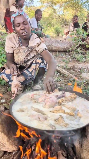 She Was Cooking Up Something Special! 😂🍗🔥 | African Village Life