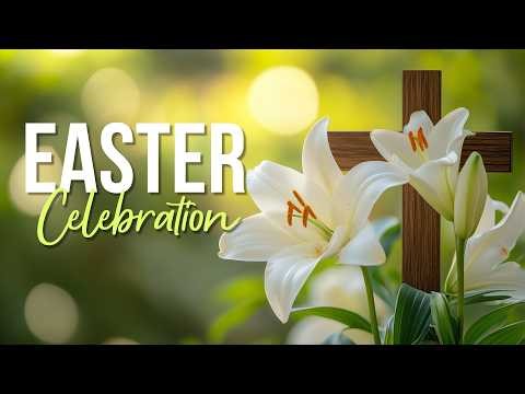 Easter Hymns 24/7 -The Most Beloved Easter Hymns of All Time | Christ Has Risen Today, Amazing Grace