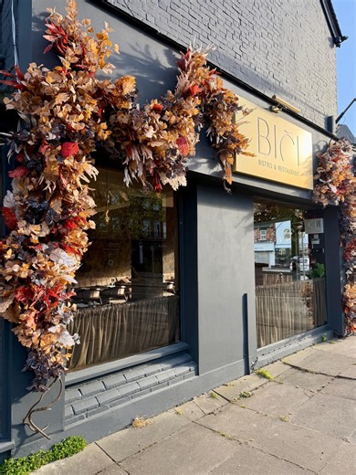 Faux Floral Garland for Shopfront Window Display – Luxury Artificial Foliage Installation, Large Outdoor Business Decor - Etsy