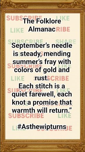 Folklore Stitchers Almanac