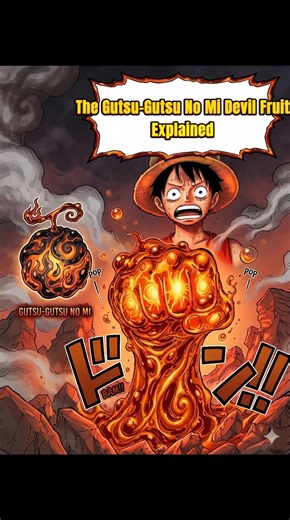 The Gutsu-Gutsu No Mi Devil Fruit Explained 😱 #onepiece #anime #luffy #shorts
