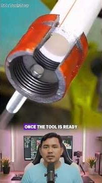 Quick Pipe Threading#shorts