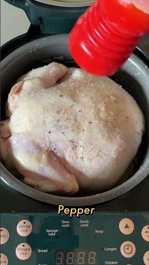 Rice Cooker Recipe #1 – Chicken Essence Soup