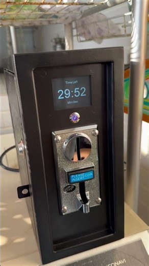 Sintron ST-004 Demo: Coin-Activated Power Control for Laundry Equipment | Coin Operated Washer