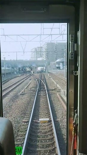 【並走バトルの予感〜train race〜】〜後面展望〜train view〜