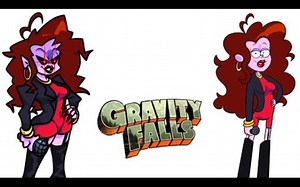 用怪诞小镇的画风画FRIDAY NIGHT FUNKIN里的人物_哔哩哔哩_bilibili