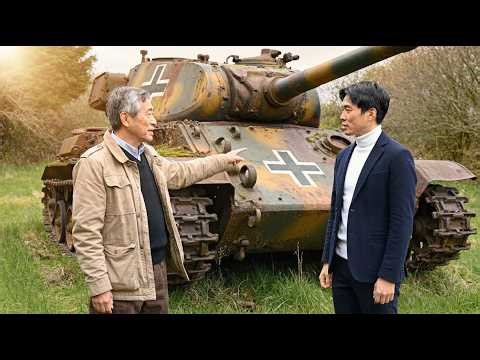 Abandoned T-Panther (Panzer V) Tank Full Restoration | Satisfying ASMR