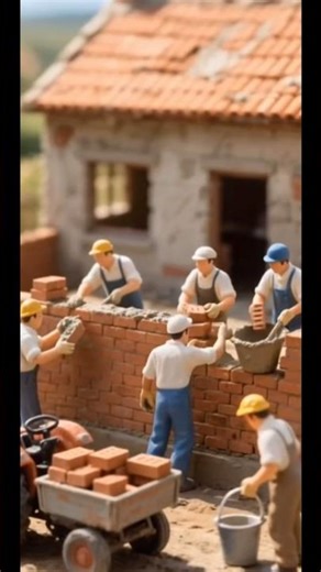 3D Home making 🏗️ #cartoon #3danimation #housebuilding #ai