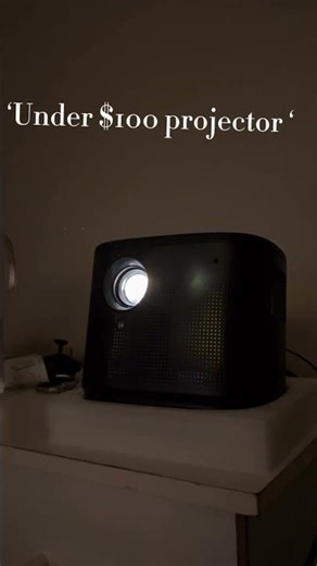 Mini home projector Product details; https://amzn.to/482s9zf