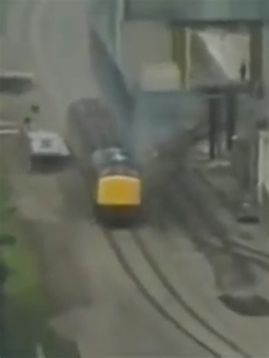 Crash test - Old Dalby test track - Nuclear flask test, 1984