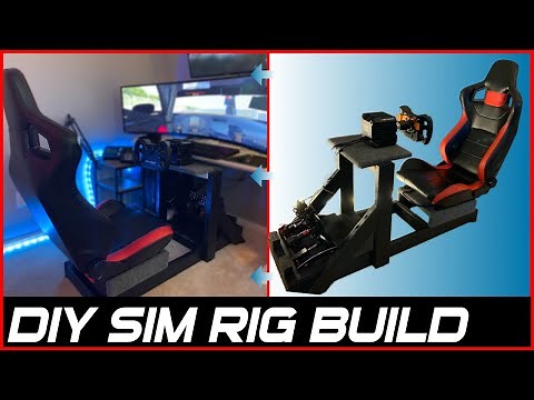 How to make a cheap DIY Sim Racing Rig for use with a desk or console setup