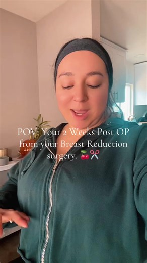 Breast Reduction Recovery Journey: 2 Weeks Post-Op