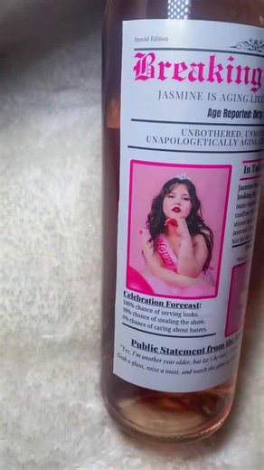 Custom Birthday Wine Label Template: Sassy Gift (canva Editable, Digital Download) - Etsy