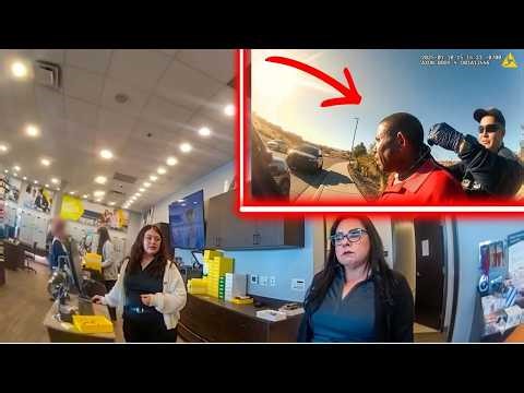 Witness Saw Him Smash the Window — Then Police Caught Him Running and the Bodycam Told the Rest