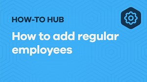 How to add regular employees on BrightHR