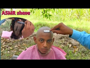 Ultimate ASMR Head Shave part 2 | Relaxing Straight Razor Shaving Sounds[ASMR Dani]