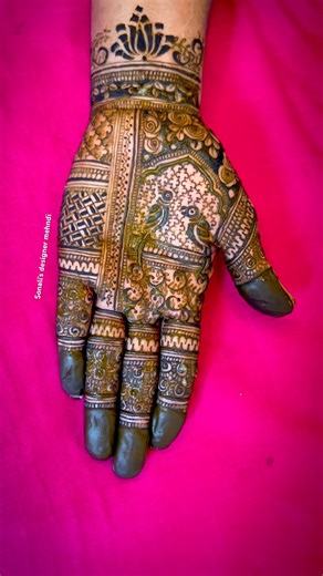 Latest Bridal Mehndi 💫| Bharwa Front Hand Mehndi Design 2026
