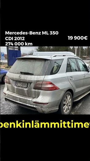 🚙 Mercedes-Benz ML, 2012 — löydetty Nettiauto.comista!