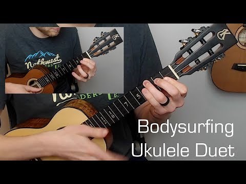 Bodysurfing - Ukulele Duet Tutorial