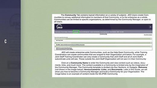 JKO 9.5 LMS Release Video Trainer Content