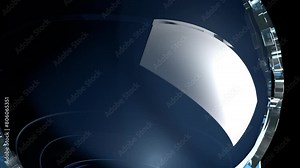 3d virtual news studio green screen background World Map background. News Studio Background for news report and breaking news on world live report. News background business Stock Video