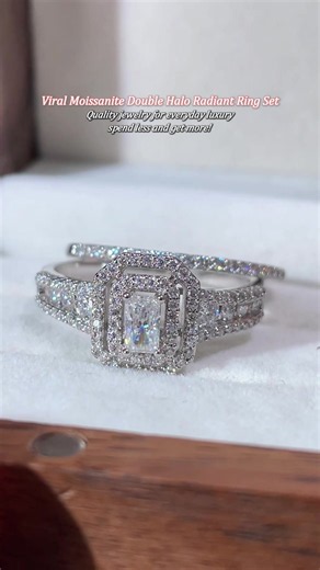 Moissanite Engagement Ring Restocked — Most Sizes Available Now