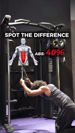 How to Actually Grow your Abs with Cable Crunch #absexercise #abscrunch #coreworkout