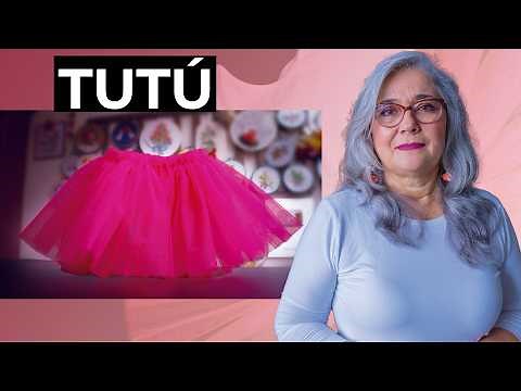 TUTU or tulle skirt/how to make it WITHOUT knots and with only 4 seams/SUPER EASY TO MAKE