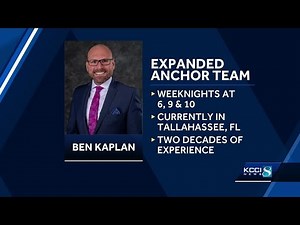 KCCI 8 News expands evening anchor team with Ben Kaplan, Laura Terrell