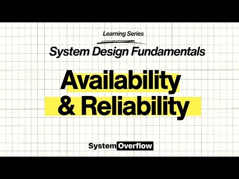 Availability & Reliability Explained | System Design Fundamentals