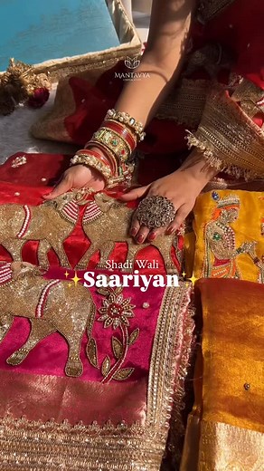 Shaadi Wali Saariyan❤️✨ (Because every wedding needs that one perfect Banarasi glow.)🥹💗 Shaadi ka joda ho ya rasmon ki roshni — kuch saariyan bas shaadi wali hoti hain.✨ Presenting our handwoven Banarasi tissue silk saree, designed for the dulhan, the bridesmaids, and every woman who loves the glow of tradition.🌟 With its sheer tissue texture, luxurious zari weaving, and regal fall — this saree captures the essence of every shaadi ki rasam: the mehendi giggles, the pheron ki prayers, and the 