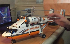 LEGO 42052-载重直升机-review！！