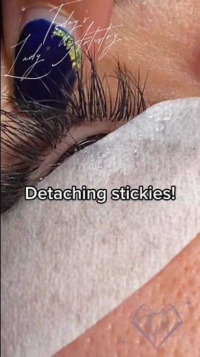 How to Detach Stickies: Lash Extension Removal Tutorial