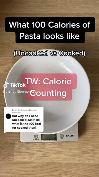 What Does 100g of Pasta Look Like? Calorie Counting Tips