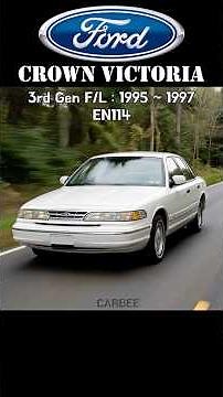 🇺🇸 The Icon of America: Ford Crown Victoria Chronology (1955–2011)