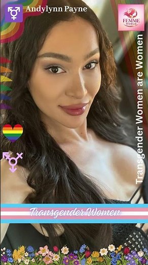 Andylynn Payne Stunning Trans Beauty 😍✨ #shorts #transgender #viral