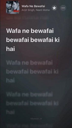 Wafa Ne Bewafai Lyrics - Latest Hindi Song!