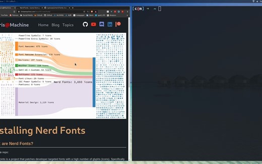 Neovim 教程 - 添加图标和使用 Nerd 字体