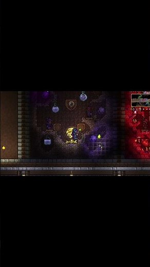 Terraria eater of worlds relic shrine speedbuild #build #terraria #speedbuild #terrariabuild