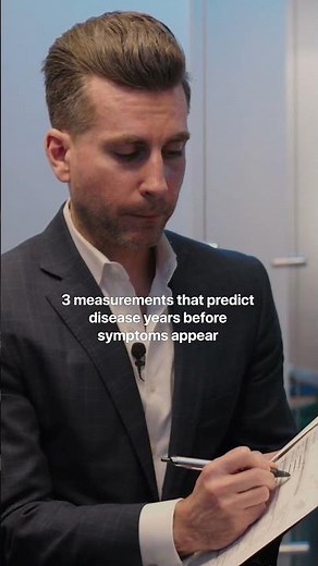 3 measurements that predict disease years before symptoms appear 🧬