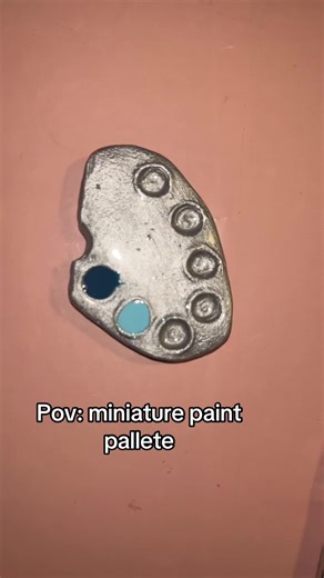 Miniature Paint Palette Craft Ideas for Nail Artists